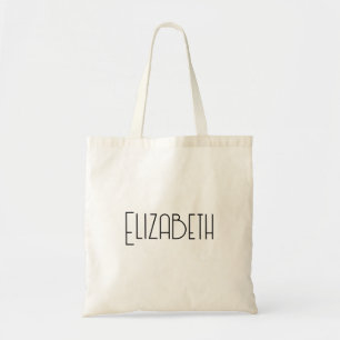 Personalisierter Art Deco-Stil - benutzerdefiniert Tragetasche