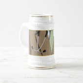 Personalisierter Arzt Bierglas (Vorderseite Links)
