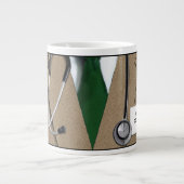 Personalisierter Arzt Jumbo-Tasse (Vorderseite)
