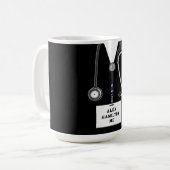 Personalisierter Arzt Kaffeetasse (Vorderseite Links)