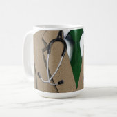 Personalisierter Arzt Kaffeetasse (Vorderseite Links)
