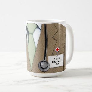 Personalisierter Arzt Kaffeetasse