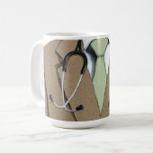 Personalisierter Arzt Kaffeetasse (Vorderseite Links)