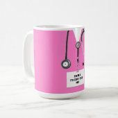 Personalisierter Arzt Kaffeetasse (Vorderseite Links)