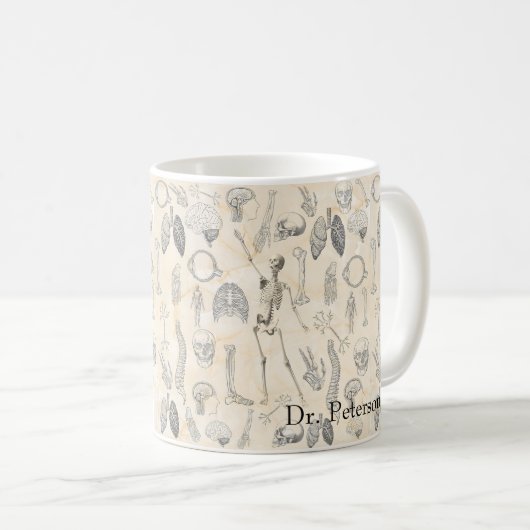 Personalisierter Arzt Kaffeetasse (VorderseiteRechts)