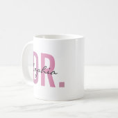 Personalisierter Arzt Kaffeetasse (Vorderseite Links)