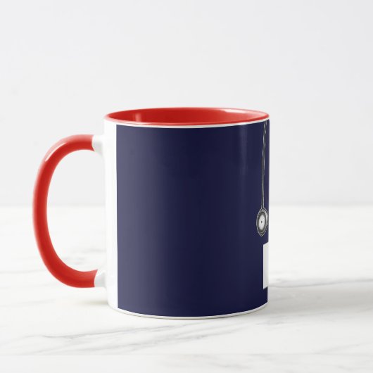 Personalisierter Arzt Tasse (Links)