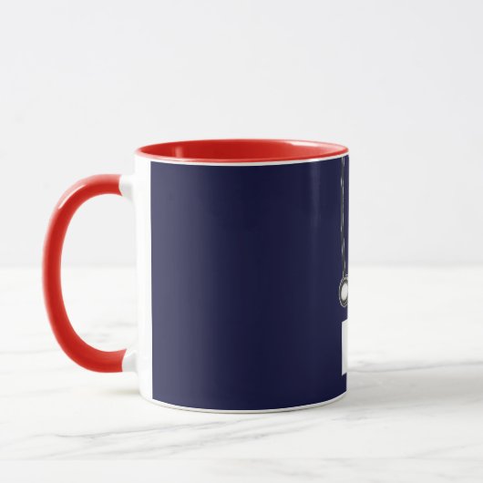 Personalisierter Arzt Tasse (Links)