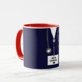 Personalisierter Arzt Tasse (Vorderseite Links)