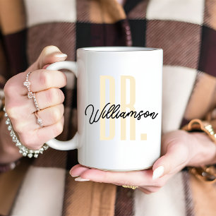 Personalisierter Arztbecher, Abschlussgeschenke fü Kaffeetasse