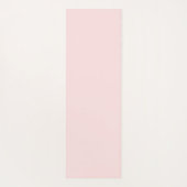 Personalisierter Aschenfarbenmonogramm Name Yoga M Yogamatte (Rückseite)