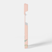 Personalisierter, ästhetischer WeihnachtstelefonCa iPhone Hülle (Linke Seite)