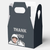 Personalisierter Astronaut Foto Geburtstag Geschenkschachtel (Geöffnet)