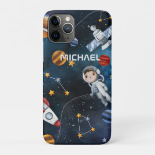 Personalisierter Astronaut im Weltraum Case-Mate iPhone Hülle