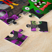 Personalisierter Astronaut und Raket Puzzle (Seite)