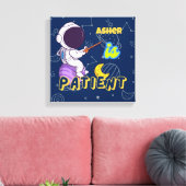 Personalisierter Astronautennachweis Deko | Patien (Insitu (Wohnzimmer))