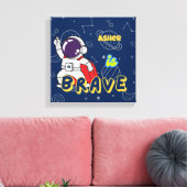 Personalisierter Astronautennachweis Deko | tapfer (Insitu (Wohnzimmer))