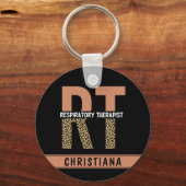 Personalisierter Atemtherapeut Schlüsselanhänger (Vorderseite)