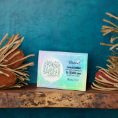 Personalisierter, auf dem Glauben basierender Psal Fotoplatte (Seite)