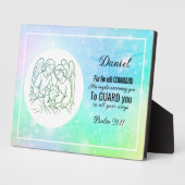 Personalisierter, auf dem Glauben basierender Psal Fotoplatte (Seite)