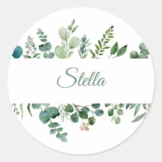 Personalisierter Aufkleber (Vorderseite)