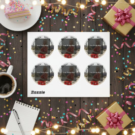 Personalisierter Aufkleber für das Foto