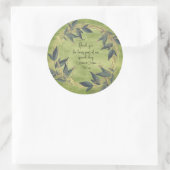 Personalisierter Aufkleber für das Hochzeitsholz (Tasche)