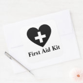 Personalisierter Aufkleber für die Erste Hilfe (Umschlag)