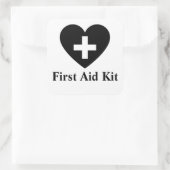 Personalisierter Aufkleber für die Erste Hilfe (Tasche)