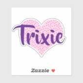 Personalisierter Aufkleber für Pawprint (Blatt)