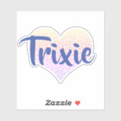 Personalisierter Aufkleber für Pawprint (Blatt)