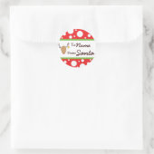 Personalisierter Aufkleber für Weihnachtsgeschenke (Tasche)