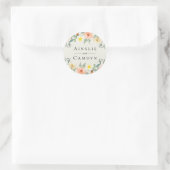 Personalisierter Aufkleber Jardin De Fleurs (Tasche)