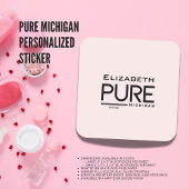 Personalisierter Aufkleber von Pure Michigan
