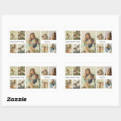 Personalisierter Aufkleber zum Muttertag (Blatt)