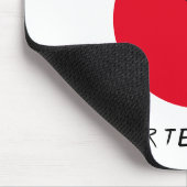 Personalisierter aufsteigender Sonnenmartial Arts Mousepad (Ecke)