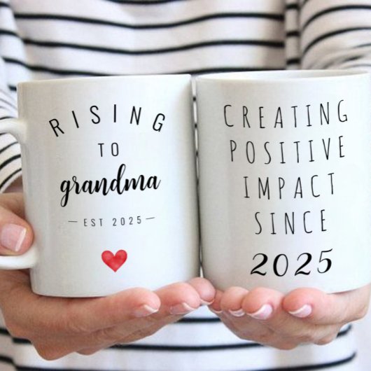 Personalisierter Aufstieg zur Oma Kaffeetasse