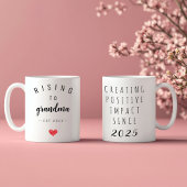 Personalisierter Aufstieg zur Oma Kaffeetasse
