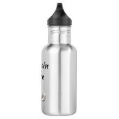 Personalisierter Austernfischer Edelstahlflasche (Rechts)