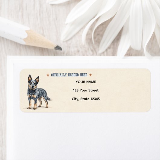 Personalisierter Australian Cattle Dog (Insitu)