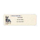 Personalisierter Australian Cattle Dog (Vorne)