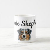 Personalisierter Australian Shepherd-Mug-Wrap – In Kaffeetasse (Mittel)