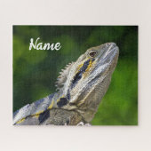 Personalisierter australischer Wasserdrache Puzzle (Horizontal)
