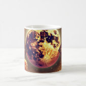 Personalisierter Autumnal Galaxy Harvest Moon Kaffeetasse (Mittel)