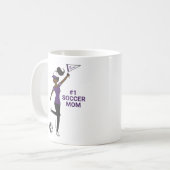 Personalisierter Avatar #1 Fußballfan Kaffeetasse (Vorderseite Links)