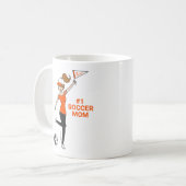 Personalisierter Avatar #1 Fußballfan Kaffeetasse (Vorderseite Links)