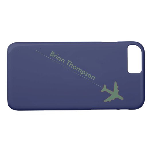 personalisierter Aviator Case-Mate iPhone Hülle (Rückseite (Horizontal))