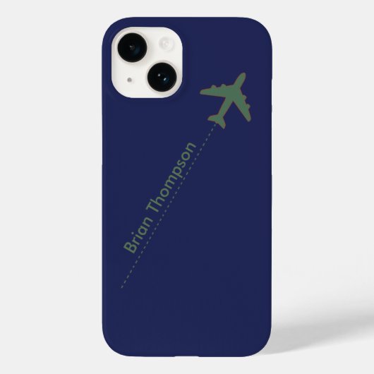 personalisierter Aviator Case-Mate iPhone Hülle (Rückseite)