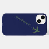personalisierter Aviator Case-Mate iPhone Hülle (Rückseite (Horizontal))