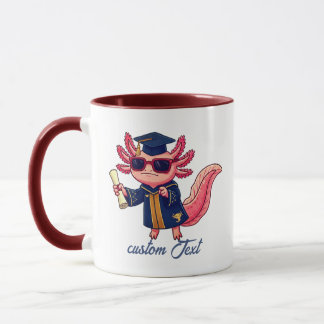 Personalisierter Axolotl-Abschlussbecher, individu Tasse